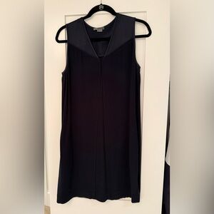 Vince Dark Blue Sleeveless Mini Dress